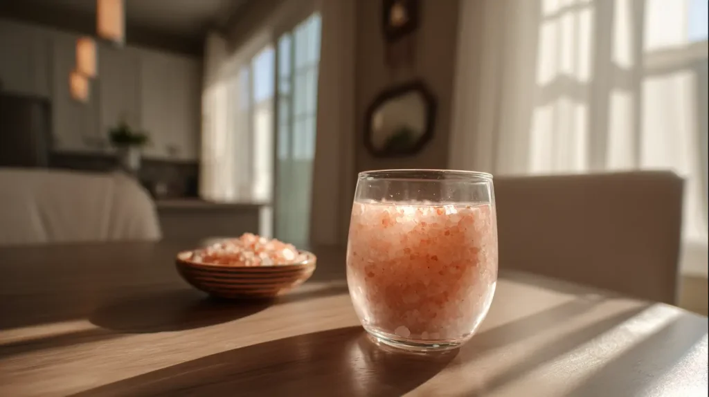 usages courants de l’eau au sel rose en cuisine et au quotidien