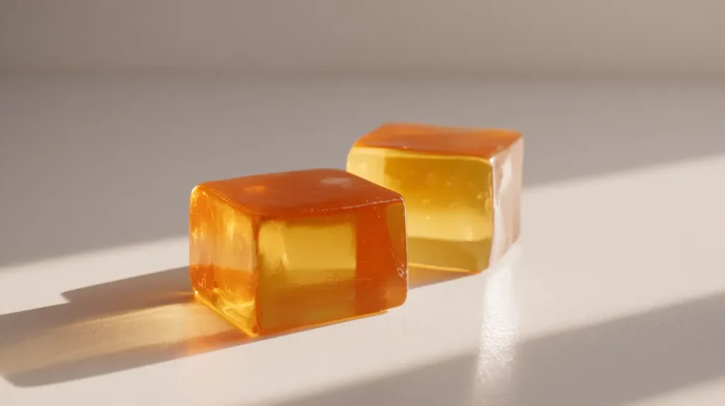 explication visuelle de la gélatine bariatrique comme ingrédient alimentaire