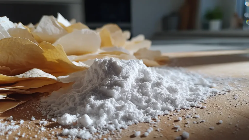 gélatine poudre ou feuilles utilisées en cuisine