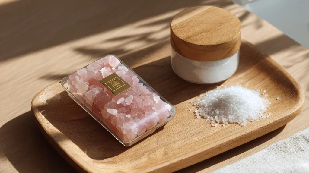 sel rose et sel blanc et leur image perçue par les consommateurs