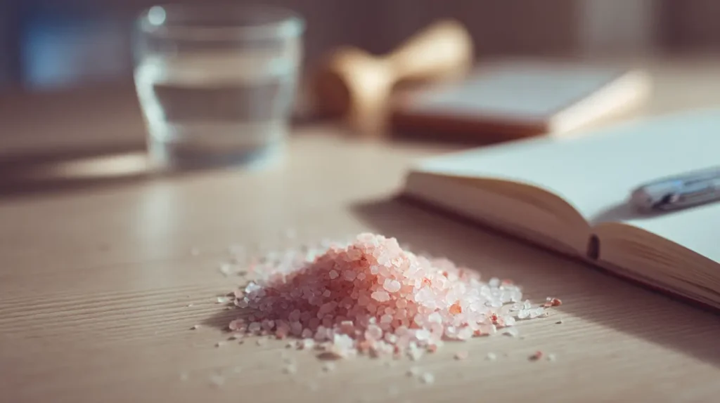 Pink salt and weight loss as a commonly discussed idea