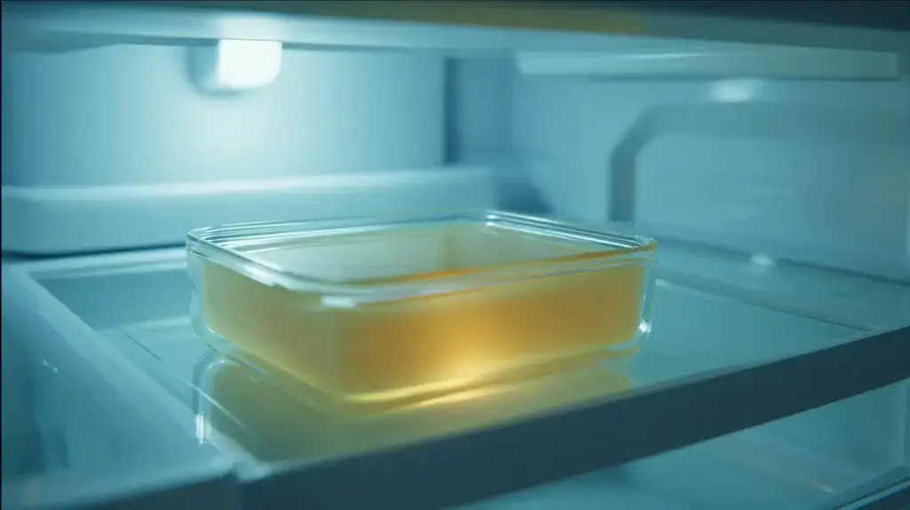 gélatine bariatrique maison prise au réfrigérateur