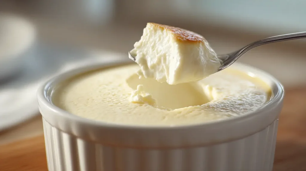 dessert à base de gélatine bovine en cuisine