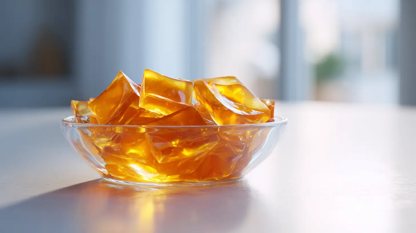 gélatine bovine en feuilles utilisée en cuisine