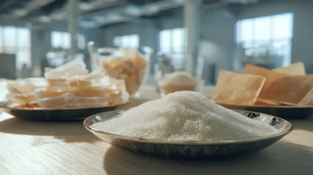 origine de la gélatine alimentaire bovine et de porc