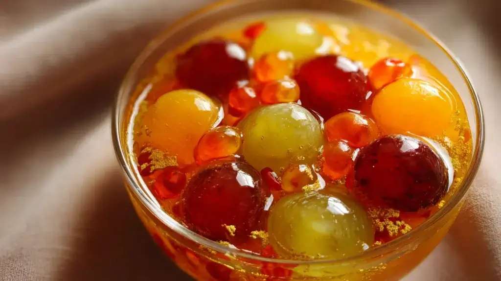 Préparation d’un dessert à la gélatine sans cuisson